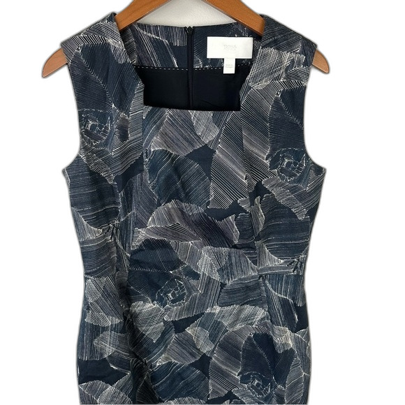 BOSS Hugo Dokysina Abstract Floral Sheath Dress Size 8 - Picture 5 of 15